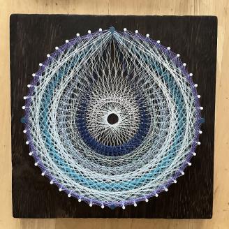 糸掛曼荼羅りん「田心姫命～タゴリヒメ」【糸掛人 MOKO】_KA0803