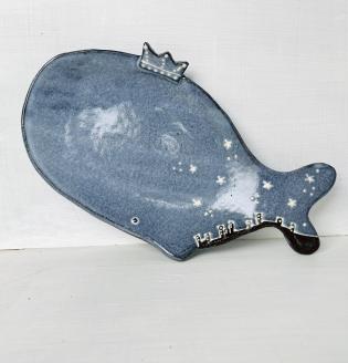 星街クジラの大皿【716】_KA0977