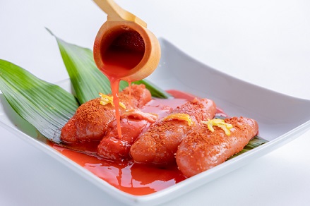 御宿はなわらび特製　ゆず明太子260ｇ_KA1011