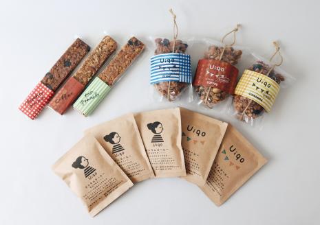 ハナウタコーヒーとコラボ！グラノーラとコーヒーの詰め合わせ【Uiqo】_KA1123