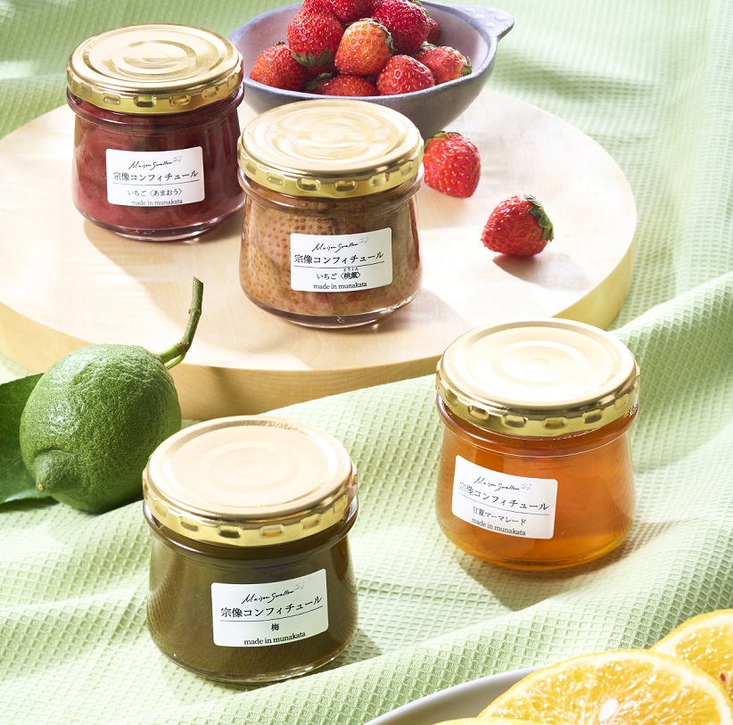 【一週間以内に発送】宗像コンフィチュールセット〈あまおう・季節のコンフィチュール〉【メゾンスワロー】_HA1369