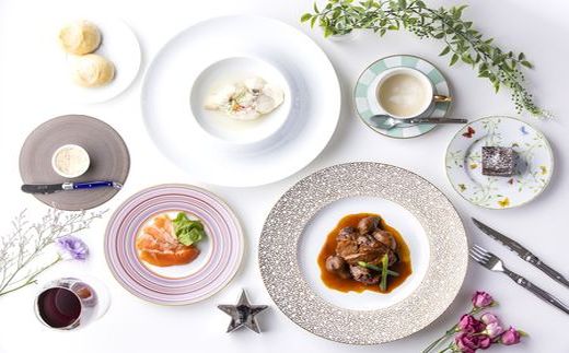 【期間限定】FRANCEYA クリスマスフレンチコース 2人前【FRANCEYA】_HA1784