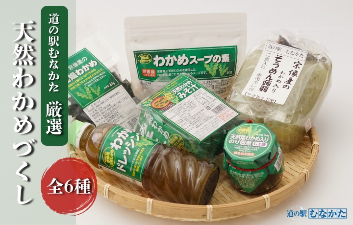 【道の駅むなかた】宗像産天然わかめづくしセット_HA1836