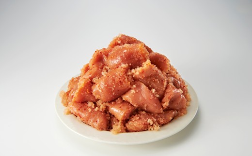 無着色辛子明太子 切子840g(280g×3パック）【有限会社うめ屋】_HA1857