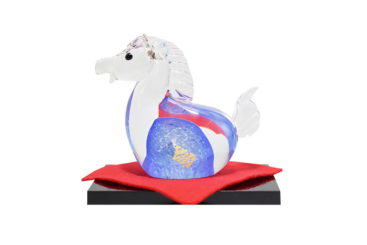 【期間限定】干支 青午 SE-076BL【粋工房】_HA1878