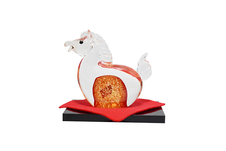 【期間限定】干支 赤午 SE-076RE【粋工房】_HA1879