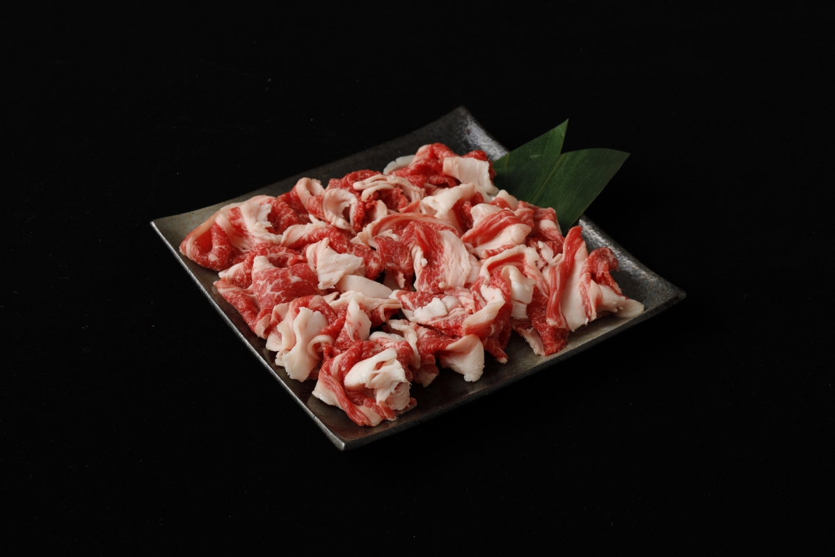 むなかた牛切り落とし1.2kg(400g×3パック）【伊豆丸商店】_HA1944