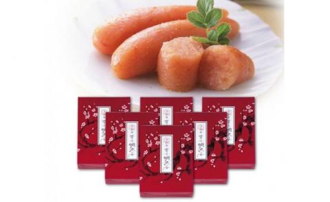 【毎月お届け】無着色辛子明太子600g切大【うめ屋】_HB0096