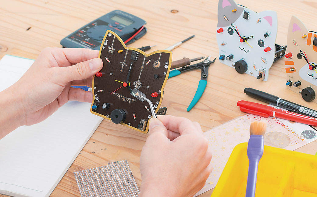 はんだづけ電子工作キット＋はんだごてセット