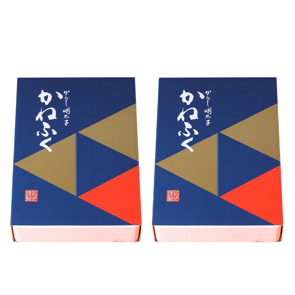 かねふく＜無着色＞辛子明太子 並切 4kg (2kg×2箱)