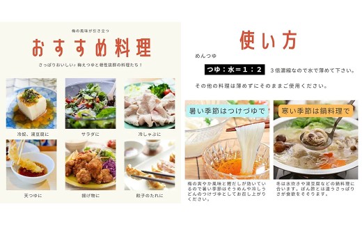 太宰府産梅酢使用 「梅えつゆ」 ／ 麺つゆ つゆ 梅 調味料 梅酢 柚子果汁 白醤油 九州 福岡県 太宰府市 常温