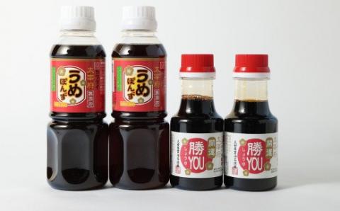 太宰府 開運 勝YOU （しょうゆ） 太宰府 無添加 うめぽんず 調味料 太宰府
