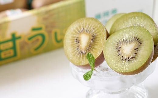 福岡県産 ブランドキウイ 甘うぃ 約3kg （24-33玉） キウイ キウイフルーツ フルーツ 果物 国産【2024年10月下旬～11月下旬発送予定】