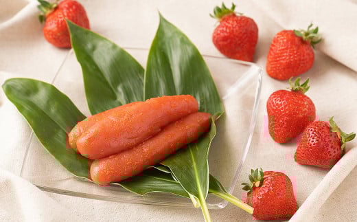 あまおう＆ふくや 味の明太子 290g セット