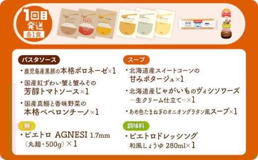 ピエトロ シェフ自慢の定期便 常温コース