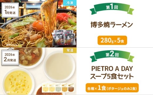 【定期便(5回発送)】一人暮らし応援定期便　2025