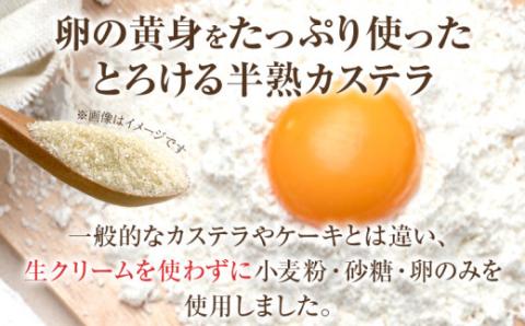 半熟カステラ（プレーン）＜３個セット＞【ロハス】