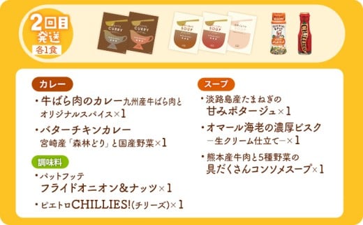 ピエトロ シェフ自慢の定期便 常温コース