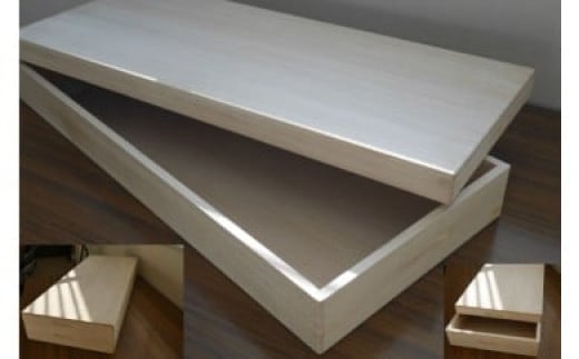 【桐のある暮らし（衣）】総桐衣装箱(1本）　増田桐箱店