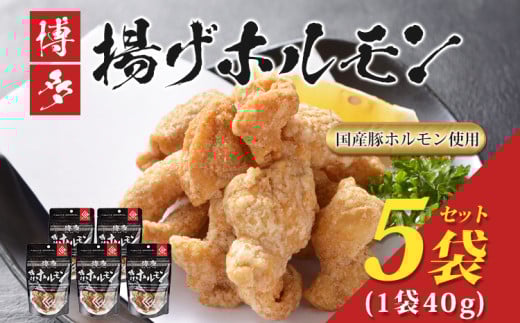 揚げホルモン（5袋セット）