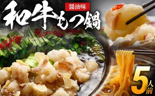 和牛もつ鍋5人前セット