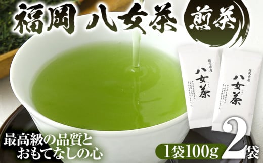 福岡 八女茶 煎茶 200g（100g×2袋）