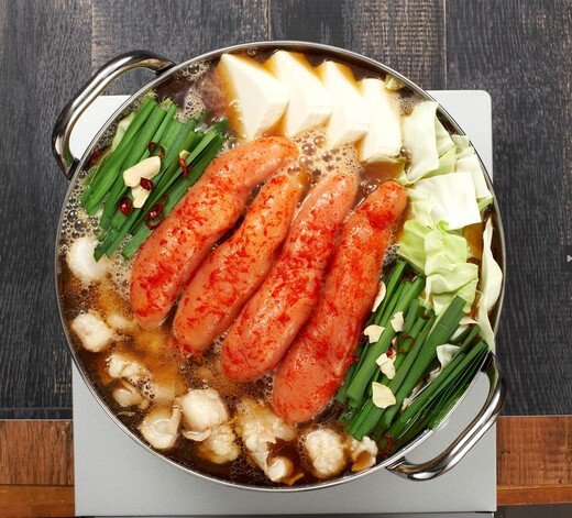 牛もつ2倍！博多明太もつ鍋（醤油味）3人前　海千[G4443]