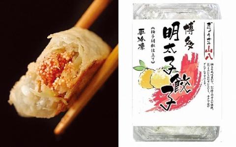 山八餃子お試しセット★餃子3種博多セット（博多明太子餃子・博多一口黒豚餃子・博多水餃子）計46個[F4430]