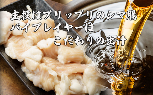 【鍋定期便】大容量！博多醤油もつ鍋10人前セット3回定期便（10人前×3回）[G0133T3]