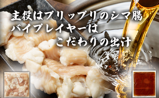 博多醤油もつ鍋　10人前（2人前×5セット）[G0133]