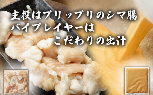 博多味噌もつ鍋　10人前（2人前×5セット）[G0134]