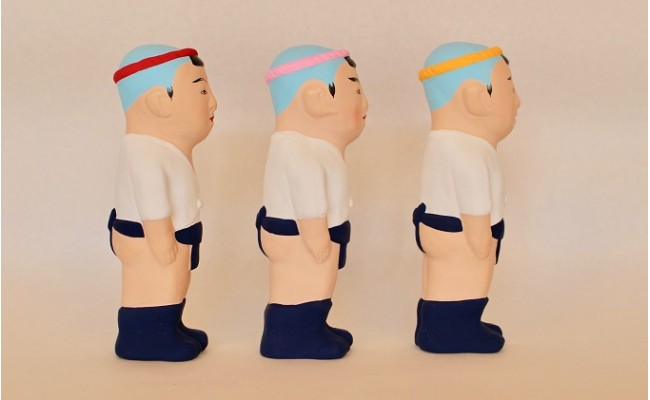 津屋崎人形　山笠ごん太３体セット[G0528]