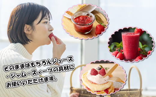 【4回届く！（2月～5月）】福津産『空飛ぶあまおう』約1,080g×4回定期便【スカイフローラファーム】[G7052]