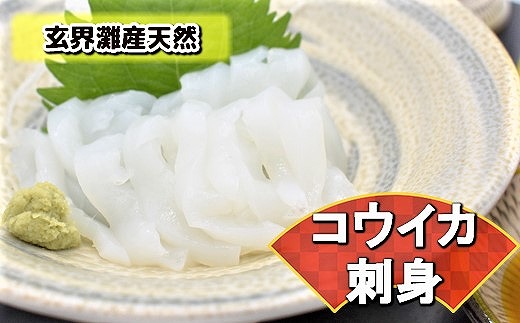 これは食べなイカん！！ お刺身コウイカ600g（50g×12P）[G0081]