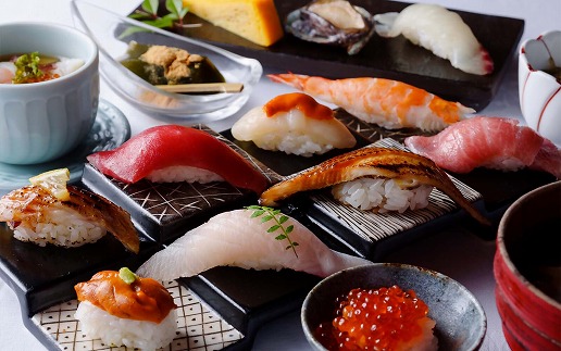 福津の夕日を眺めながら！「海の彩」　ペアお食事券[G0550]