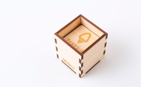 薪ストーブ＆木工 木ん家 木製 神経衰弱「スイーツ」(6種×12枚入り) 手作り おもちゃ 玩具 木 ヒノキ カードゲーム ゲーム 知育玩具 九州 福岡県 福岡 ふくおか うきは市