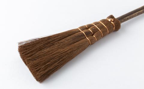 キ乃シタ 本棕櫚菷 荒神ほうき ミニ （全長約28cm） ／ 箒 ほうき 棕櫚箒 ホンシュロホーキ うきは市