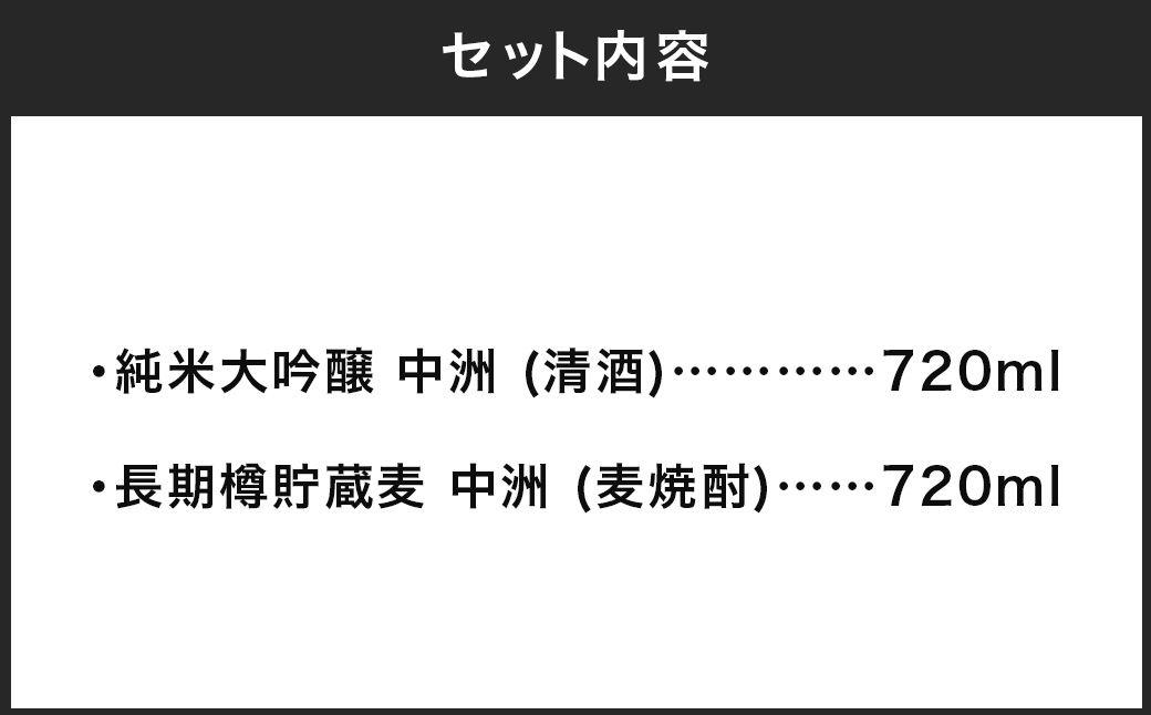 いそのさわ 中州セット（純米大吟醸 720m / 清酒・長期樽貯蔵麦 720ml / 麦焼酎） ／ 麦焼酎 焼酎 清酒 純米大吟醸 酒 うきは市