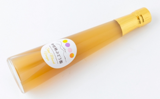 中村柿ぶどう園 濃縮ぶどうビネガー (シャインマスカット) 300ml×2本 フルーツビネガー 果実酢 フルーツ酢 お酢 酢 ビネガー 濃縮タイプ 飲料 福岡県 うきは市