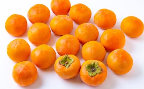 逸品富有柿 16玉から18玉 2Lサイズ (約5kg) 【2025年11月下旬-2025年12月上旬発送予定】 柿 果物 フルーツ うきは市