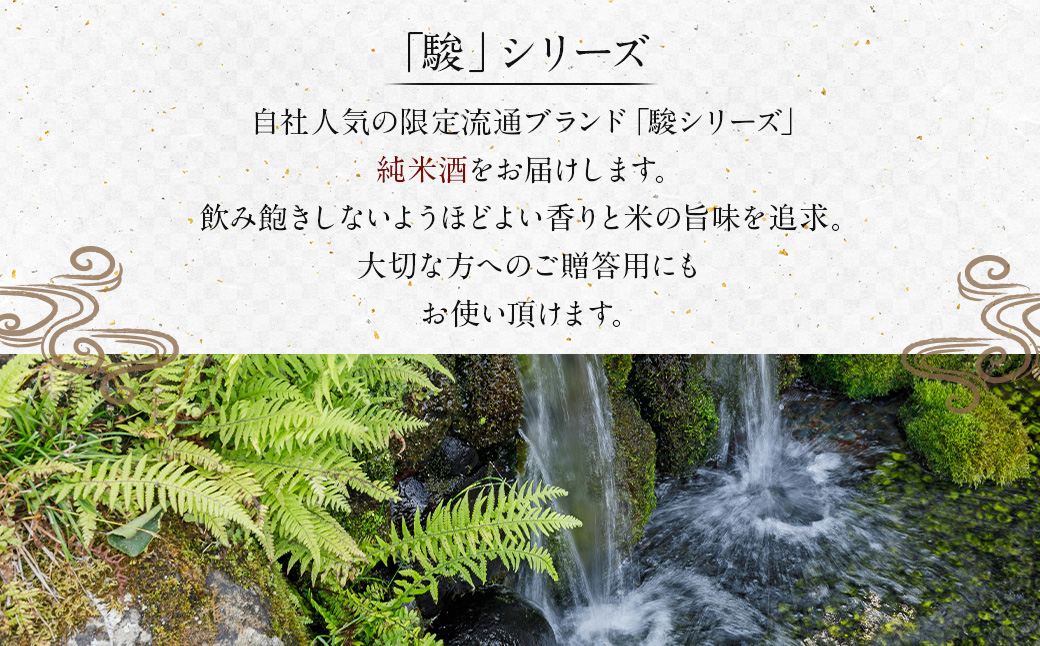 いそのさわ 駿 (純米酒 720ml) 日本酒 お酒 酒 アルコール 山田錦 食中酒 贈答用 プレゼント 贈り物 福岡県 うきは市