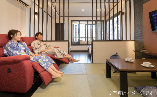 【1泊2食 (休日前) ペア宿泊券】筑後川温泉清乃屋 (特別室・近瀬) 宿泊チケット