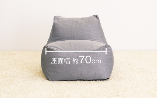 九州イノアック コロッと丸くてボリューミー『COLOBON－コロボン－』(グレー) 座椅子 椅子 いす チェア ウレタン 家具 インテリア 九州 福岡県 うきは市