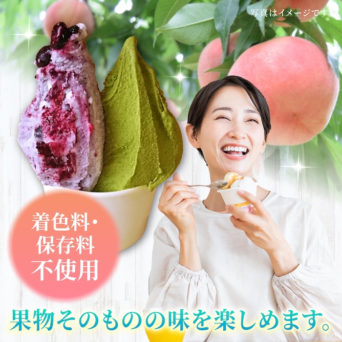 【12回定期便】果樹園が作る 素材の味を楽しめる 旬のジェラート 120ml×12個セット【ソルベッチdoうきは】着色料不使用 ノンホモ牛乳使用 ジェラート アイス 旬 スイーツ 詰め合わせ セット シャーベット ミルク フルーツ デザート 定期便