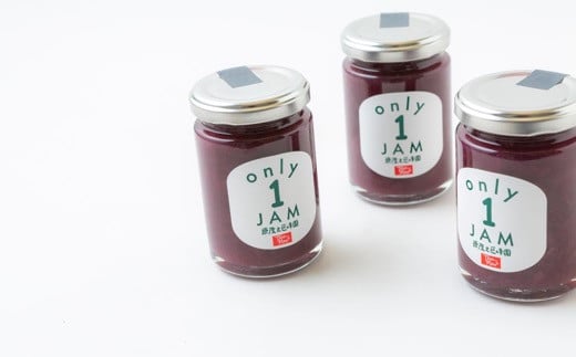 原茂之巨峰園 Only1JAM (まるごと巨峰) 150g×3本
