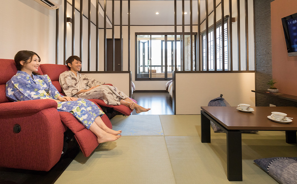 【1泊2食ペア (平日) 宿泊券】筑後川温泉清乃屋　宿泊チケット