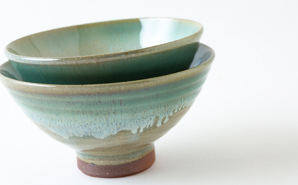 田中窯元 夫婦茶碗 1組 焼き物 陶器 お碗 茶碗 茶わん 食器 結婚祝い プレゼント 福岡県 うきは市