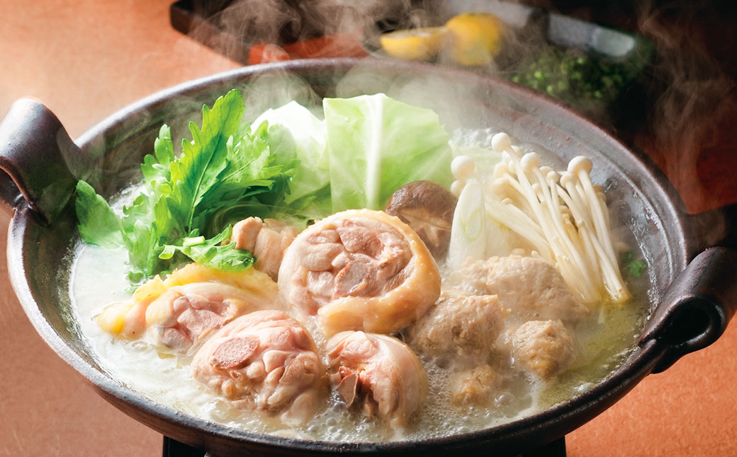 【水炊き】博多華味鳥 水たきセット 3人から4人前