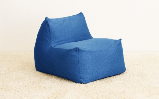 【14日営業日以内発送】九州イノアック コロッと丸くてボリューミー『COLOBON－コロボン－』(ブルー) 座椅子 椅子 いす チェア ウレタン 家具 インテリア 九州 福岡県 うきは市