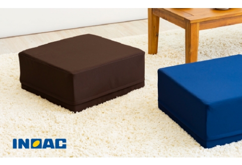 【14日営業日以内発送】九州イノアック 運動×スツール『アクティブスツール』(ブラウン) スツール 高反発 ウレタン 多機能スツール 運動 九州 福岡県 うきは市